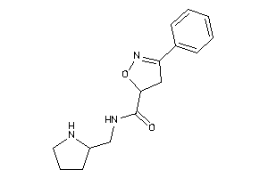 3-phenyl-N-(pyrrolidin-2-ylmethyl)-2-isoxazoline-5-carboxamide