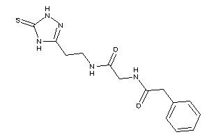 2-[(2-phenylacetyl)amino]-N-[2-(5-thioxo-1,4-dihydro-1,2,4-triazol-3-yl)ethyl]acetamide