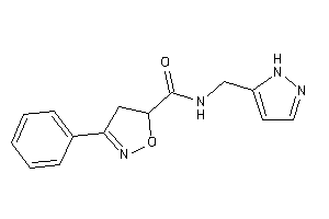 3-phenyl-N-(1H-pyrazol-5-ylmethyl)-2-isoxazoline-5-carboxamide