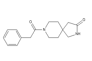 8-(2-phenylacetyl)-3,8-diazaspiro[4.5]decan-2-one