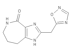 Image of 2-(1,2,4-oxadiazol-5-ylmethyl)-5,6,7,8-tetrahydro-1H-imidazo[4,5-c]azepin-4-one