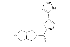 3,3a,4,5,6,6a-hexahydro-1H-pyrrolo[3,4-c]pyrrol-2-yl-[5-(1H-imidazol-2-yl)-2-thienyl]methanone