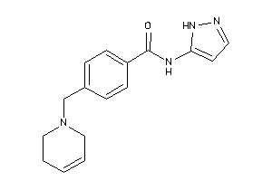 4-(3,6-dihydro-2H-pyridin-1-ylmethyl)-N-(1H-pyrazol-5-yl)benzamide