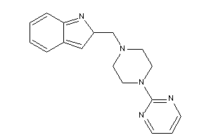 2-[[4-(2-pyrimidyl)piperazino]methyl]-2H-indole