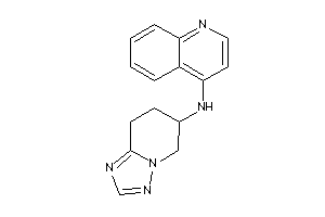 4-quinolyl(5,6,7,8-tetrahydro-[1,2,4]triazolo[1,5-a]pyridin-6-yl)amine