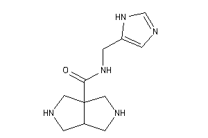 N-(1H-imidazol-5-ylmethyl)-2,3,3a,4,5,6-hexahydro-1H-pyrrolo[3,4-c]pyrrole-6a-carboxamide