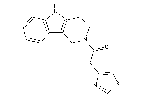 1-(1,3,4,5-tetrahydropyrido[4,3-b]indol-2-yl)-2-thiazol-4-yl-ethanone