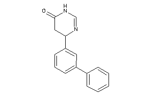4-(3-phenylphenyl)-4,5-dihydro-1H-pyrimidin-6-one