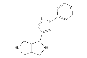 4-(1-phenylpyrazol-4-yl)-1,2,3,3a,4,5,6,6a-octahydropyrrolo[3,4-c]pyrrole