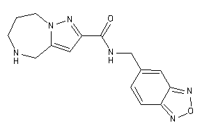 N-(benzofurazan-5-ylmethyl)-5,6,7,8-tetrahydro-4H-pyrazolo[1,5-a][1,4]diazepine-2-carboxamide