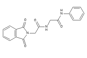 N-phenyl-2-[(2-phthalimidoacetyl)amino]acetamide