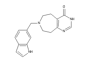 7-(1H-indol-6-ylmethyl)-5,6,8,9-tetrahydro-3H-pyrimido[4,5-d]azepin-4-one