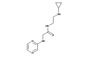 N-[2-(cyclopropylamino)ethyl]-2-(pyrazin-2-ylamino)acetamide