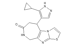 (5-cyclopropyl-1H-pyrazol-4-yl)BLAHone
