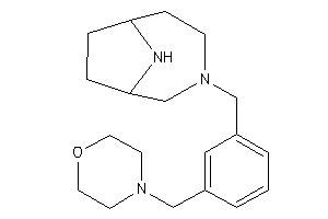 4-[3-(4,9-diazabicyclo[4.2.1]nonan-4-ylmethyl)benzyl]morpholine