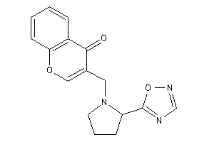 3-[[2-(1,2,4-oxadiazol-5-yl)pyrrolidino]methyl]chromone