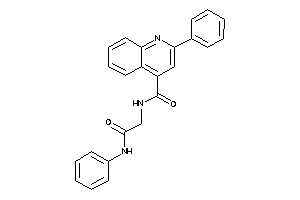 Image of N-(2-anilino-2-keto-ethyl)-2-phenyl-cinchoninamide