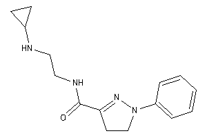 N-[2-(cyclopropylamino)ethyl]-1-phenyl-2-pyrazoline-3-carboxamide