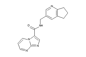 N-(1-pyrindan-3-ylmethyl)imidazo[1,2-a]pyrimidine-3-carboxamide