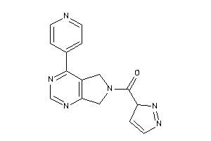 3H-pyrazol-3-yl-[4-(4-pyridyl)-5,7-dihydropyrrolo[3,4-d]pyrimidin-6-yl]methanone