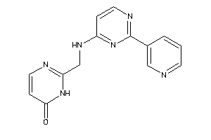 2-[[[2-(3-pyridyl)pyrimidin-4-yl]amino]methyl]-1H-pyrimidin-6-one