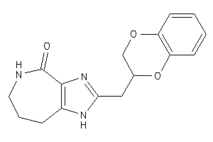 2-(2,3-dihydro-1,4-benzodioxin-3-ylmethyl)-5,6,7,8-tetrahydro-1H-imidazo[4,5-c]azepin-4-one