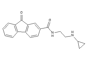 N-[2-(cyclopropylamino)ethyl]-9-keto-fluorene-2-carboxamide