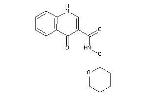 4-keto-N-tetrahydropyran-2-yloxy-1H-quinoline-3-carboxamide