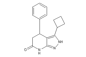 3-cyclobutyl-4-phenyl-2,4,5,7-tetrahydropyrazolo[3,4-b]pyridin-6-one