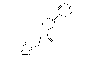 3-phenyl-N-(thiazol-2-ylmethyl)-2-isoxazoline-5-carboxamide