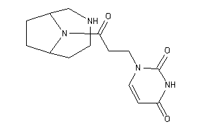 Image of 1-[3-(4,9-diazabicyclo[4.2.1]nonan-9-yl)-3-keto-propyl]pyrimidine-2,4-quinone
