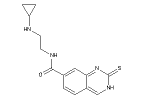 N-[2-(cyclopropylamino)ethyl]-2-thioxo-3H-quinazoline-7-carboxamide