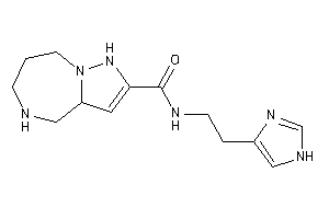 N-[2-(1H-imidazol-4-yl)ethyl]-3a,4,5,6,7,8-hexahydro-1H-pyrazolo[1,5-a][1,4]diazepine-2-carboxamide