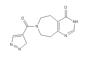 7-(3H-pyrazole-4-carbonyl)-5,6,8,9-tetrahydro-3H-pyrimido[4,5-d]azepin-4-one