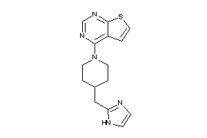 4-[4-(1H-imidazol-2-ylmethyl)piperidino]thieno[2,3-d]pyrimidine