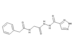 N-[2-keto-2-[N'-(2H-triazole-4-carbonyl)hydrazino]ethyl]-2-phenyl-acetamide