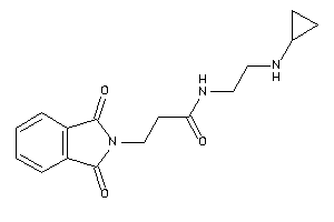 N-[2-(cyclopropylamino)ethyl]-3-phthalimido-propionamide