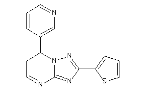 7-(3-pyridyl)-2-(2-thienyl)-6,7-dihydro-[1,2,4]triazolo[1,5-a]pyrimidine