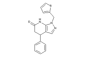 4-phenyl-1-(2-thenyl)-5,7-dihydro-4H-pyrazolo[3,4-b]pyridin-6-one
