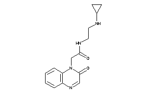 N-[2-(cyclopropylamino)ethyl]-2-(2-ketoquinoxalin-1-yl)acetamide