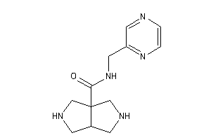 N-(pyrazin-2-ylmethyl)-2,3,3a,4,5,6-hexahydro-1H-pyrrolo[3,4-c]pyrrole-6a-carboxamide