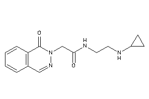 N-[2-(cyclopropylamino)ethyl]-2-(1-ketophthalazin-2-yl)acetamide