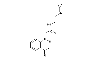 N-[2-(cyclopropylamino)ethyl]-2-(4-ketocinnolin-1-yl)acetamide