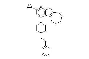 Cyclopropyl-(4-phenethylpiperazino)BLAH