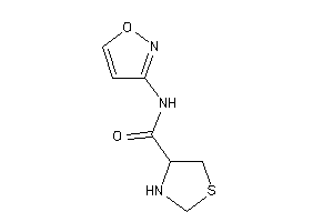 N-isoxazol-3-ylthiazolidine-4-carboxamide