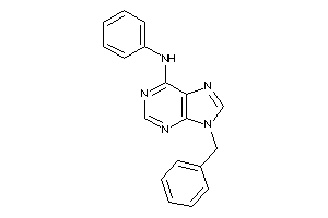 (9-benzylpurin-6-yl)-phenyl-amine