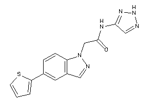 2-[5-(2-thienyl)indazol-1-yl]-N-(2H-triazol-4-yl)acetamide