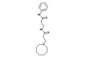 N-(3-anilino-3-keto-propyl)-3-(azocan-1-yl)propionamide