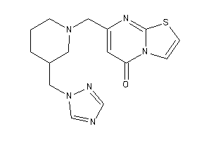 7-[[3-(1,2,4-triazol-1-ylmethyl)piperidino]methyl]thiazolo[3,2-a]pyrimidin-5-one