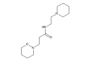 Image of 3-(oxazinan-2-yl)-N-(2-piperidinoethyl)propionamide
